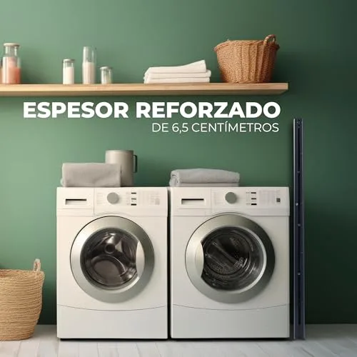 UZIRO ▫️ Escada dobrável de 4 degraus, escada decorativa, degraus largos antiderrapantes, ideal para uso doméstico, na cozinha e no escritório, fácil de guardar e transportar, resistente (preta, 4 degraus) 7