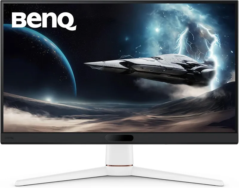 BenQ ▫️ Monitor de jogos MOBIUZ EX251 Branco, 25”, FHD, 220 Hz, resposta rápida de 1 ms, AMD FreeSync, 99% sRGB, Modo de Cor com IA, Color Vibrance, Light Tuner, altifalantes de 2,5 W, HDMI 2.0, DP 1.2, Hub USB