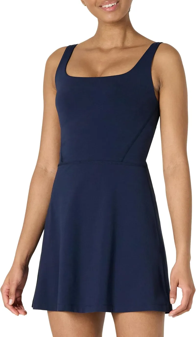 Amazon Essentials ▫️ Vestido de ténis desportivo FormFlex comprido e macio, para mulher