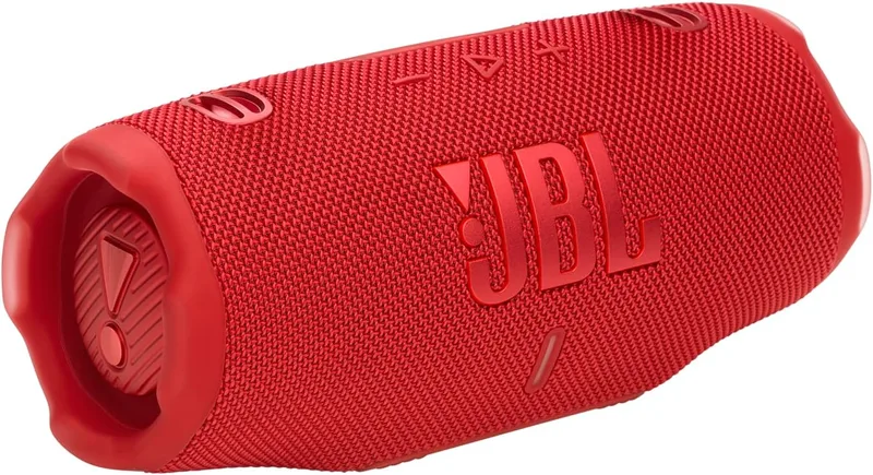 JBL ▫️ Charge 6, Altifalante Bluetooth portátil sem fios, Vermelho