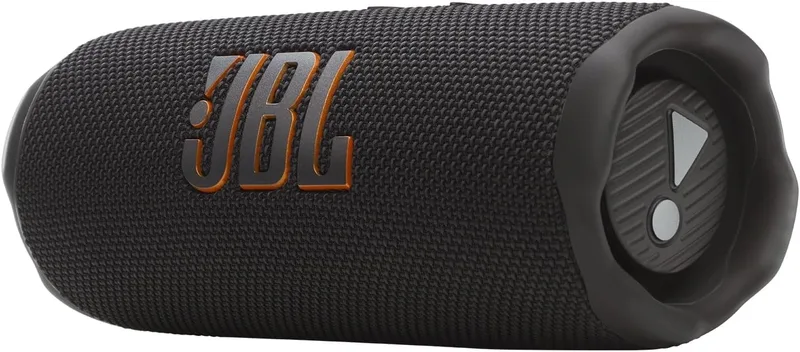 JBL ▫️ Flip 7, Altifalante Bluetooth portátil sem fios potente, bateria com 16h de duração, IP68 à prova de água, à prova de pó, à prova de queda, som profissional, AI Sound Boost, compatível com Auracast, preto