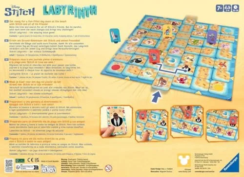 Ravensburger ▫️ Labyrinth Stitch, Jogo para 2 a 4 jogadores, a partir dos 7 anos 2