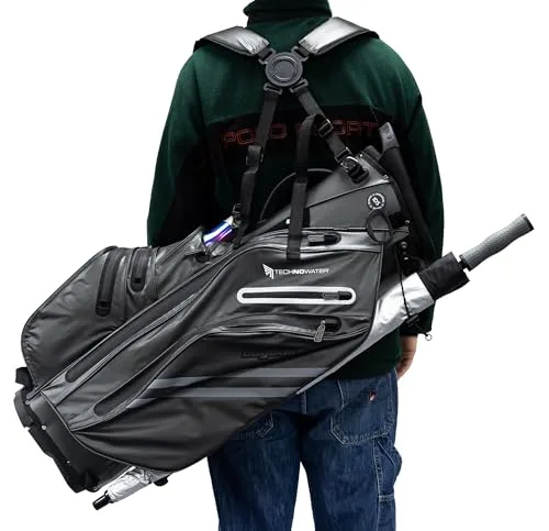 Bag Boy ▫️ Saco de golfe com suporte BAGBOY TECHNOWATER Hybrid 5