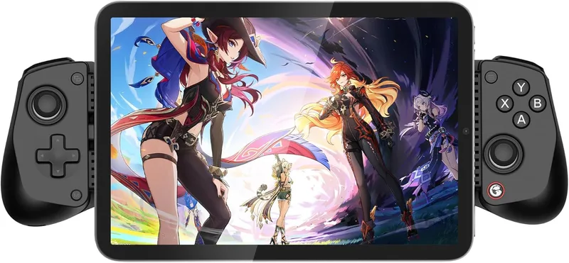 GameSir ▫️ Controlador de jogos móveis X5 Lite para Android e iPhone série 15/16 (USB-C), joystick de efeito Hall, punho ergonómico leve - Jogue Genshin Impact e Zenless Zone Zero , Plug and Play