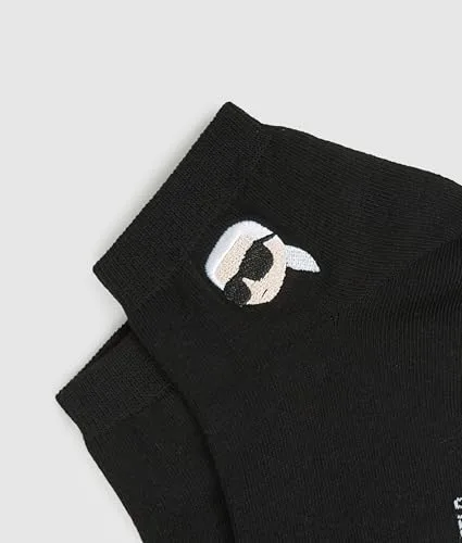 KARL LAGERFELD ▫️ Homem Ikon Sneaker Sock (Conjunto de 3) 3