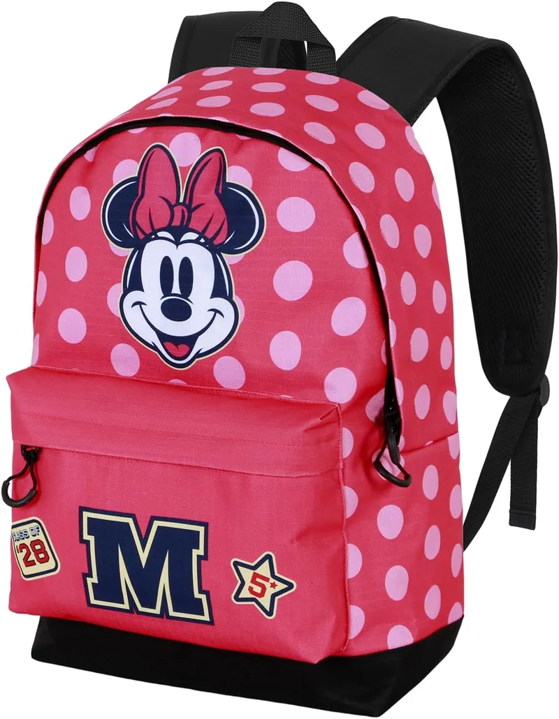 Disney ▫️ Minnie Mouse Class-Backpack HS FAN 2.2, cor-de-rosa, 31 x 44 cm, capacidade 24 L