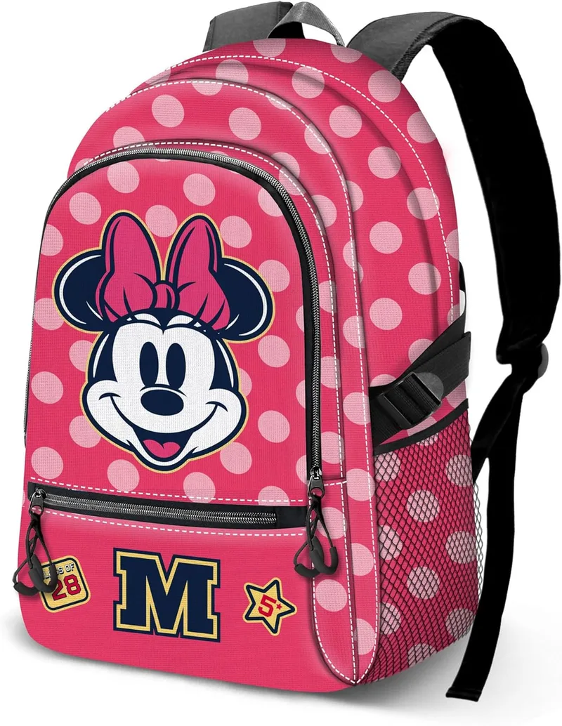 Disney ▫️ Mochila Minnie Mouse Class-Fight FAN 2.2, cor-de-rosa, 31 x 44 cm, capacidade 24 L