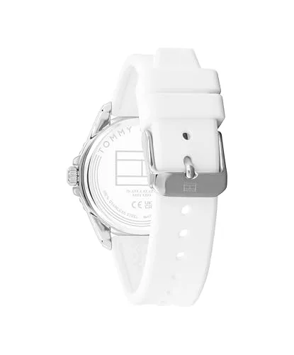 Tommy Hilfiger ▫️ Relógio com movimento de quartzo e três ponteiros para jovens, com bracelete em aço inoxidável ou silicone 3
