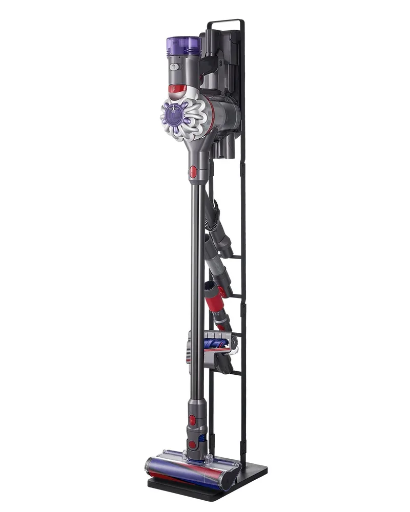VEVOR ▫️ Suporte para aspirador de 1270 mm, compatível com Dyson V6, V7, V8, V10, V11 e V15. Suporte estável para aspirador com 4 ganchos para aspiradores verticais Dyson DC30, DC31, DC34, DC35, DC58 e59, DC62 e D74