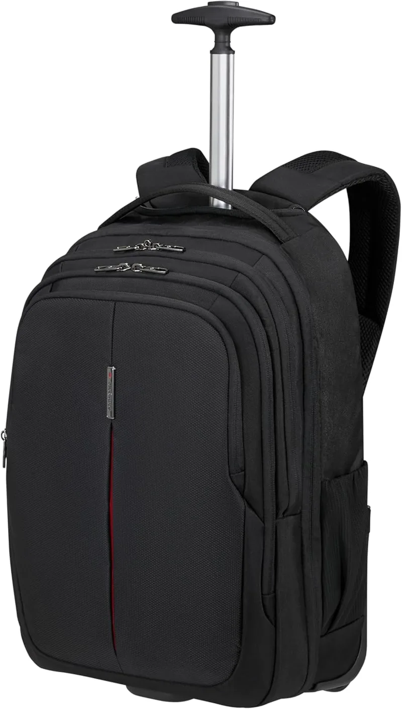 Samsonite ▫️ GUARDIT 3.0 - Mochila com rodas para portátil de 15,6", 29 L, Preto (Black)