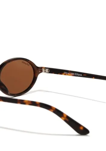 D.Franklin ▫️ Óculos de sol unissexo com lentes de proteção UV - Modelo «Ultra Light Ellipse» - Redondos - Para homem e mulher - Óculos de sol 6