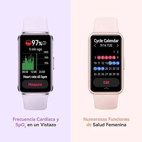 HUAWEI ▫️ Band 10 Smartwatch, Monitorização da Atividade Física com IA, Rosa 6