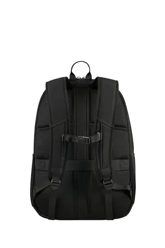 American Tourister ▫️ Urban Groove UG26 - Mochila para computador de 17,3" (50 cm) - Mochila profissional e escolar com compartimento para garrafas, ergonómica, Smart Sleeve - 34 L - Preto 4