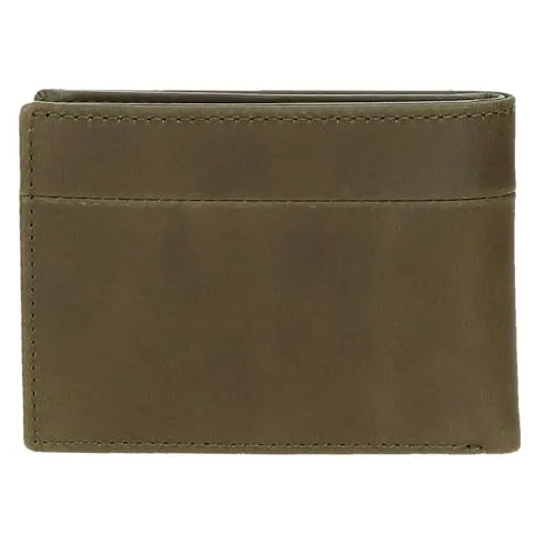 Pepe Jeans ▫️ Staple Carteira Horizontal com Porta-moedas Verde 11x8x1 cm em pele, da Joumma Bags 2