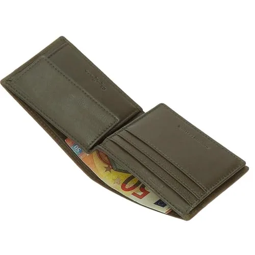 Pepe Jeans ▫️ Staple Carteira Horizontal com Porta-moedas Verde 11x8x1 cm em pele, da Joumma Bags 4