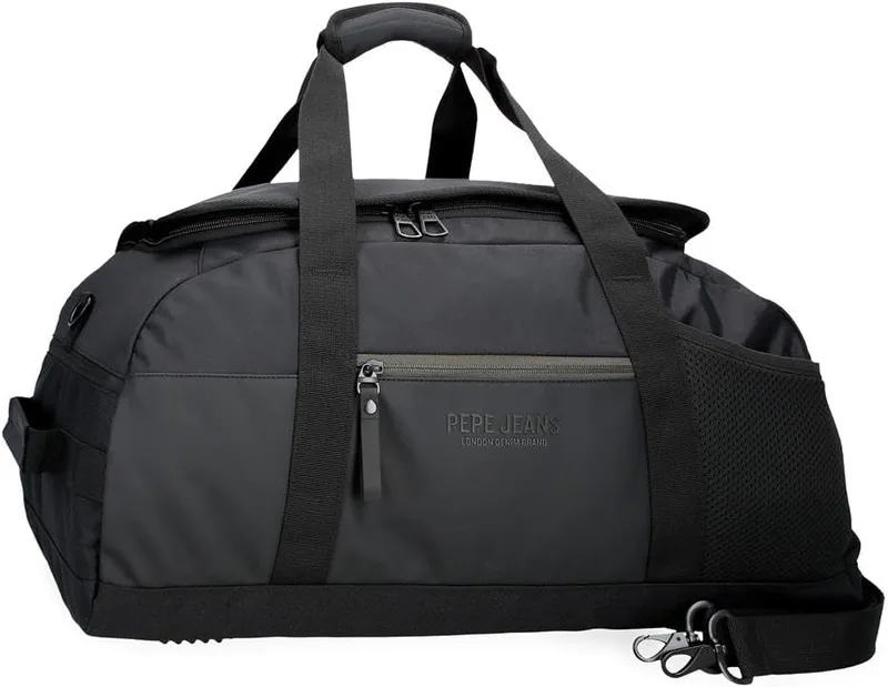 Pepe Jeans ▫️ Sail up Backpack Preto 25x37x12 cm Poliéster e PU 11,1L by Joumma Bags