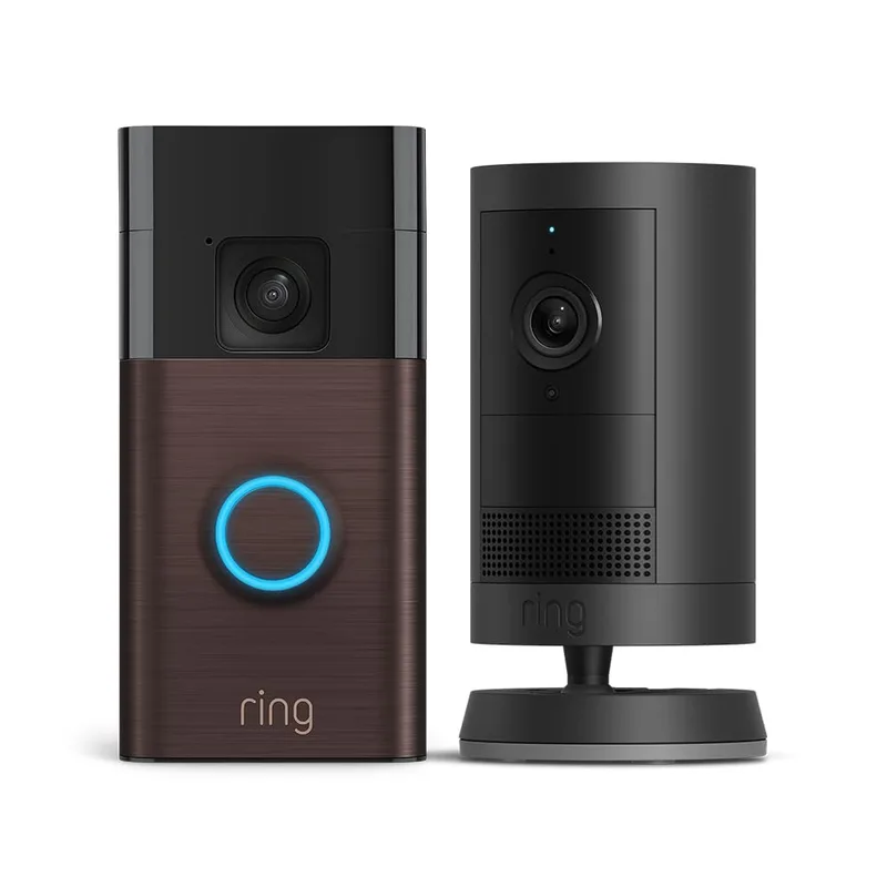 Ring ▫️ Novidade : Câmara exterior Plus com bateria (30 dias grátis Home) + Videovigilância com bateria (2024) I 30 dias grátis Home
