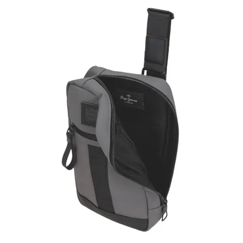 Pepe Jeans ▫️ Hoxton: bolsas a tiracolo e bolsas de higiene, preto e azul, poliéster e PU. Vários tamanhos 4