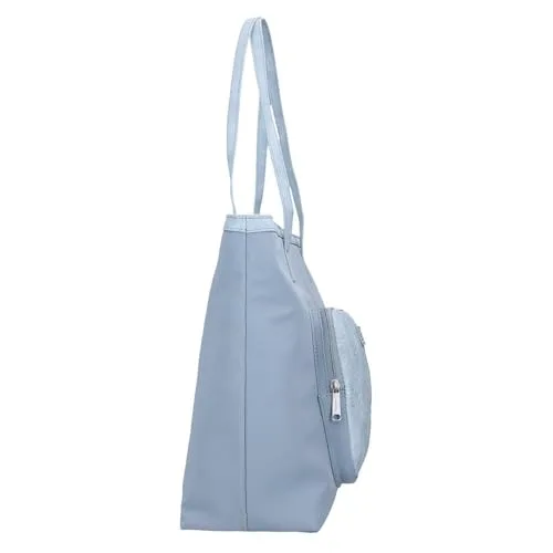 Pepe Jeans ▫️ Jana - Mala Tote Azul 34 x 32 x 14 cm, em poliéster com detalhes em couro sintético, da Joumma Bags 2