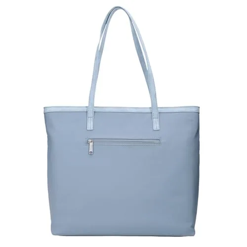Pepe Jeans ▫️ Jana - Mala Tote Azul 34 x 32 x 14 cm, em poliéster com detalhes em couro sintético, da Joumma Bags 3
