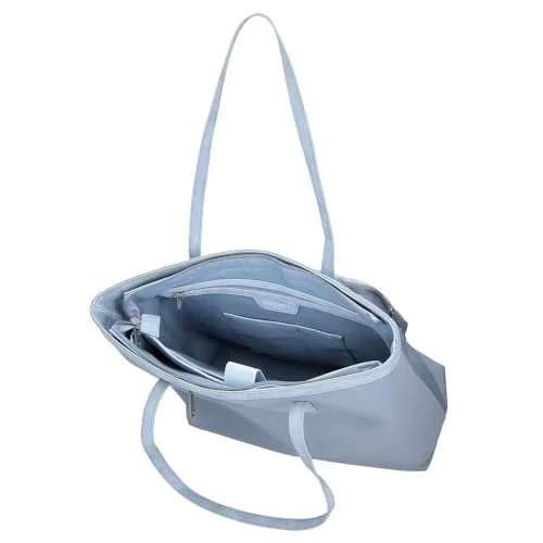 Pepe Jeans ▫️ Jana - Mala Tote Azul 34 x 32 x 14 cm, em poliéster com detalhes em couro sintético, da Joumma Bags 5