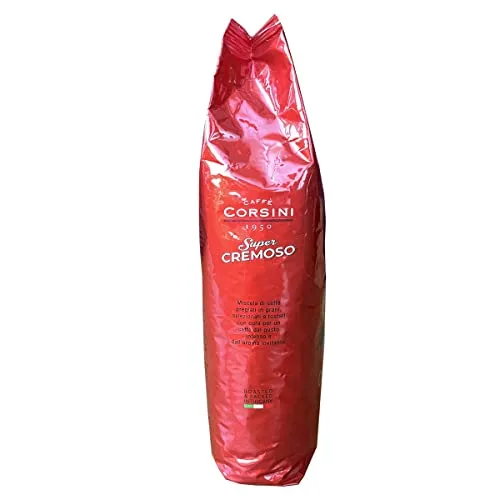 CAFFÈ CORSINI 1950 ▫️ Caffè Corsini - Conjunto de café em grão para expresso, para tomar em casa como no café, sabor intenso, 2 x 1 kg, total do conjunto: 2 kg 3