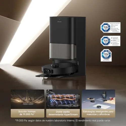 dreame ▫️ Robô aspirador L40s Pro Ultra, sucção de 19 000 Pa, esfregona extensível 2