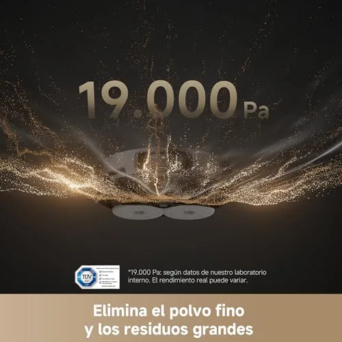 dreame ▫️ Robô aspirador L40s Pro Ultra, sucção de 19 000 Pa, esfregona extensível 3