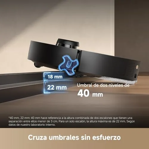 dreame ▫️ Robô aspirador L40s Pro Ultra, sucção de 19 000 Pa, esfregona extensível 6