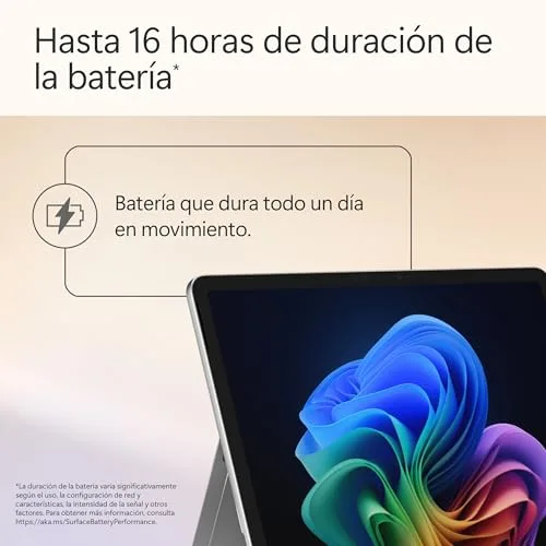 Microsoft ▫️ Surface Pro, 12" | Snapdragon X Plus | 16 GB de RAM, SSD de 256 GB 3