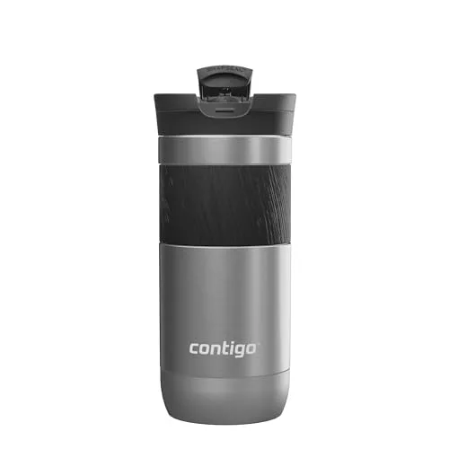 Contigo ▫️ Byron SNAPSEAL Copo Térmico, Aço Inoxidável, mantém quente durante 7 horas, 470 ml 2