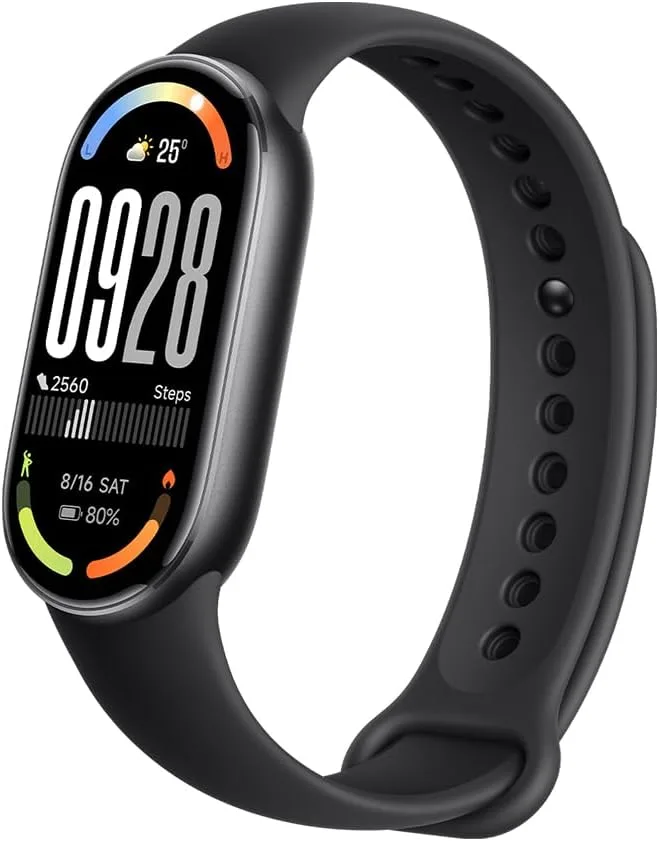 XIAOMI ▫️ Smartband 10, ecrã AMOLED de 1,72", carregamento rápido, mais de 150 modos de desporto, monitorização da saúde e do sono, HyperOS 2.0, 5ATM à prova de água, bússola, bússola