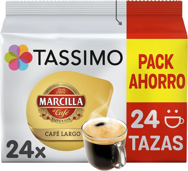Tassimo ▫️ Marcilla Largo | 24 cápsulas