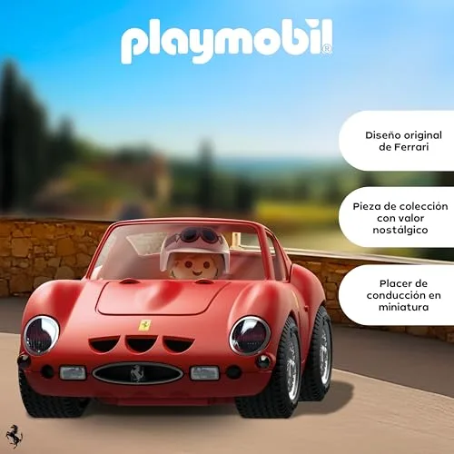 PLAYMOBIL ▫️ Collector Cars | Ferrari 250 GTO | Carro de coleção para adultos e crianças | Presente para fãs de carros e colecionadores | 71856 3
