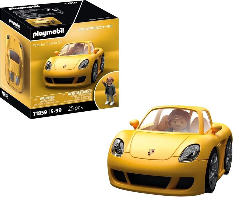 PLAYMOBIL ▫️ Collector Cars | Porsche Carrera GT | Carro de coleção para adultos e crianças | Presente para fãs de carros e colecionadores | 71859