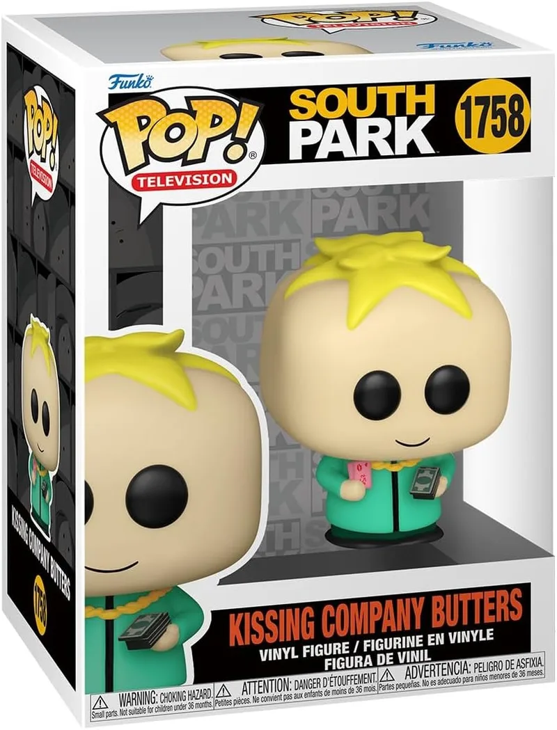 Funko ▫️ Pop! Televisão: South Park - Butters da Companhia do Beijo - Figura de Vinil Colecionável - Ideia para presente - Mercadoria Oficial - Brinquedos para Crianças e Adultos - Figura de Modelo Colecionável