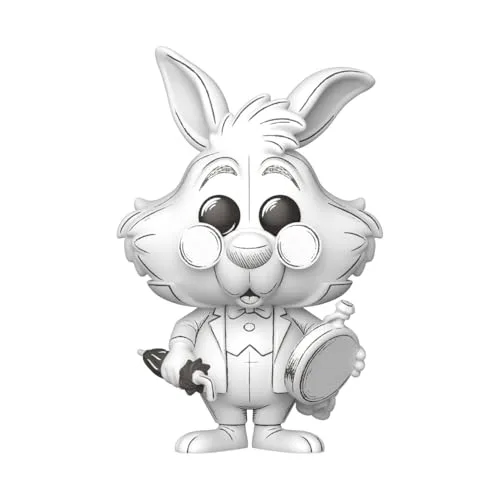 POP ▫️ Funko ! Disney Sketched: Alice no País das Maravilhas - Coelho Branco 2