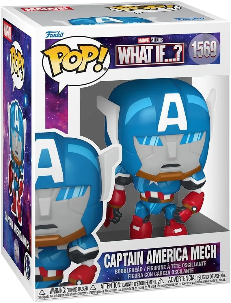 Funko ▫️ Pop! Marvel: What If - Capitão América