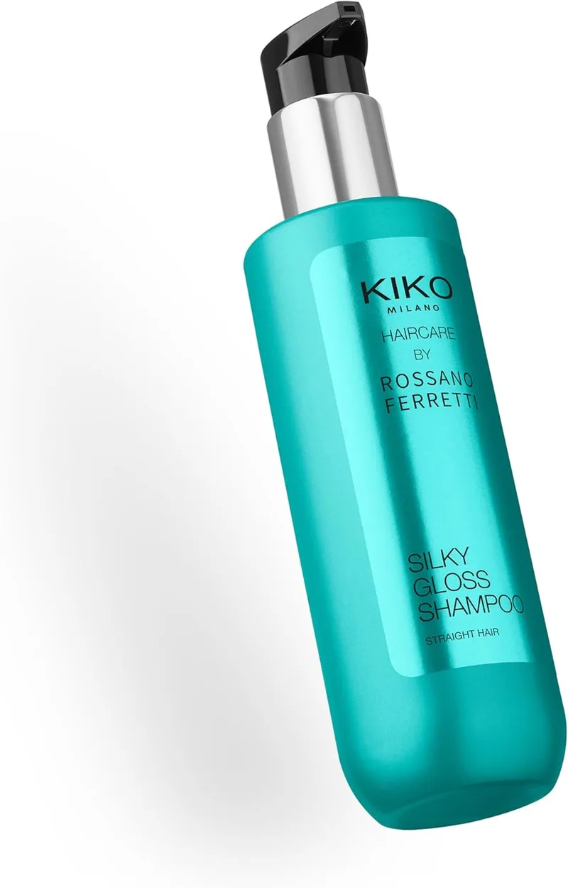 Kiko Milano ▫️ Champô Silky Gloss, Champô Para Pêlos Lisos E Mórbidos Com Efeito Distorcedor