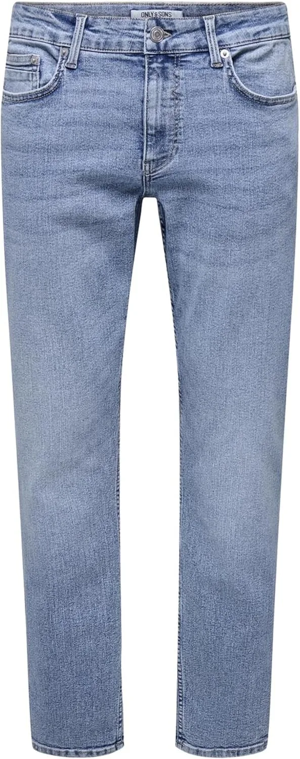 Only & Sons ▫️ Onsweft Reg. Jax Box PIM Dnm para Homem