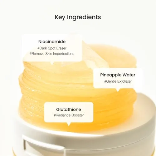 Biodance ▫️ Vita Niacinamide Gel Toner Pads - Discos tonificantes para manchas escuras e tom de pele uniforme - Discos esfoliantes suaves com vitamina C - Cosméticos coreanos - 60 unidades (140 g) 6