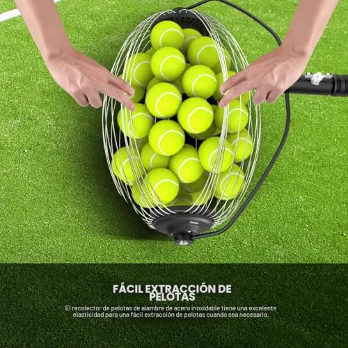 NEEWER ▫️ Recolhedor de Bolas de Ténis com Funil, Recolhedor Telescópico de Bolas de Golfe com Rodas e Recolhedor de Bolas de Pickleball, Saco de Transporte em Poliéster para Ténis, Golfe e Pickleball, Prático, TB01S+TB01B 6