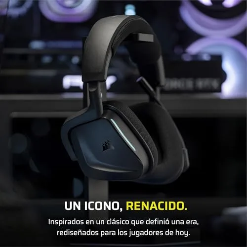 Corsair ▫️ Auscultadores sem fios para jogos Void v2 – Carbono 2