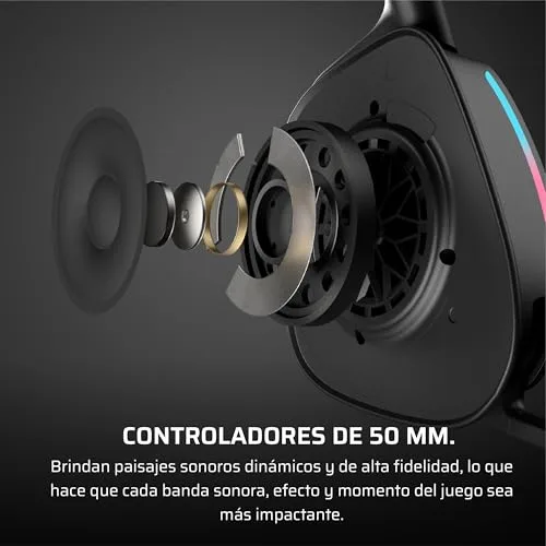 Corsair ▫️ Auscultadores sem fios para jogos Void v2 – Carbono 5