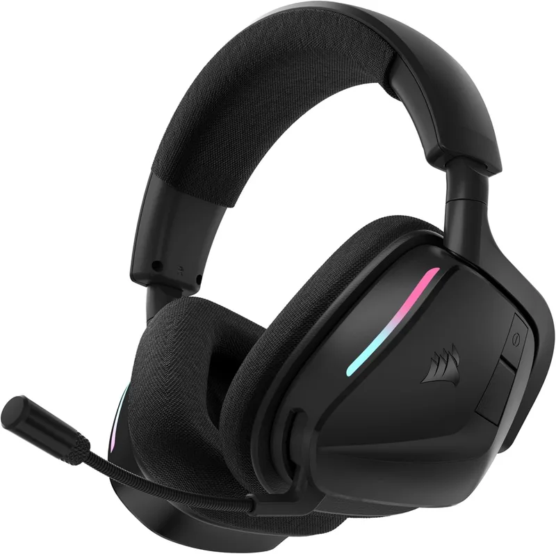 Corsair ▫️ Auscultadores sem fios para jogos Void v2 – Carbono