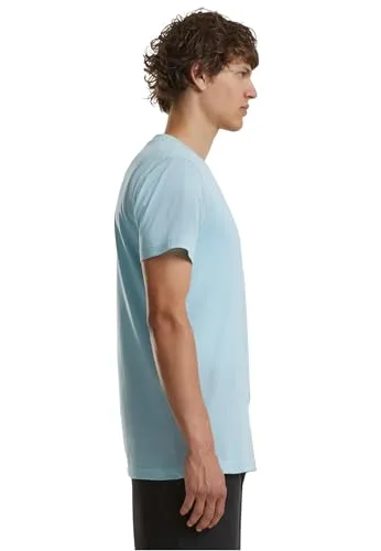 Build Your Brand ▫️ T-shirt básica de gola redonda para homem - Conjunto de 1/3/5 2