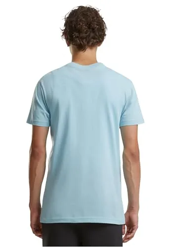 Build Your Brand ▫️ T-shirt básica de gola redonda para homem - Conjunto de 1/3/5 3
