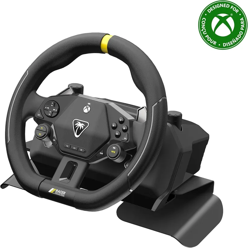 Turtle Beach ▫️ Racer: Volante de corridas sem fios para Xbox Series X|S e Xbox One | PC com Windows 10/11