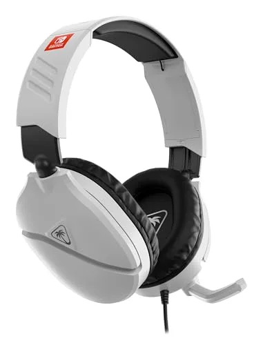 Turtle Beach ▫️ Auscultadores com fio para jogos Recon 70, com licença oficial para a Nintendo Switch; também funcionam com a Nintendo Switch 2 3