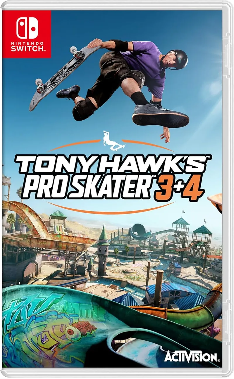 Nintendo - Tony Hawk's Pro Skater 3 + 4 - Nintendo Switch (Disco)